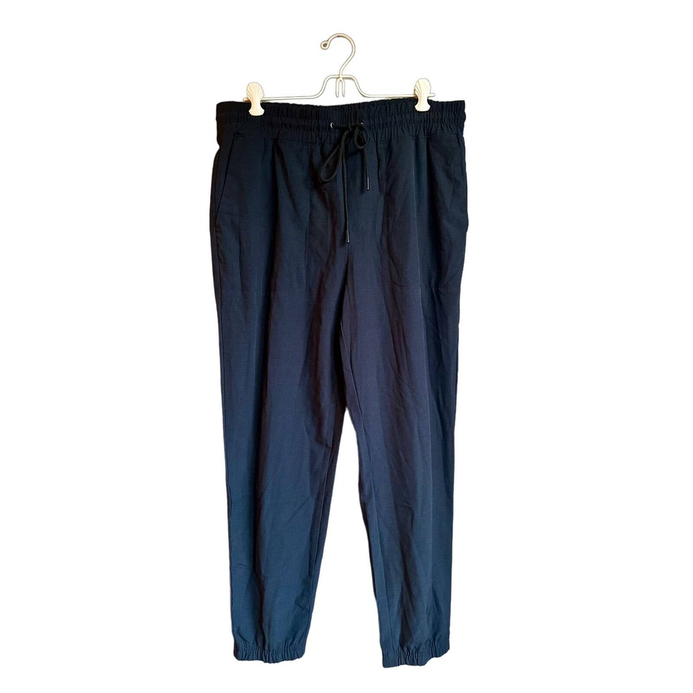 Banana Republic Mens Jogger Elastic Waist Drawstring Navy Blue Size Medium‎